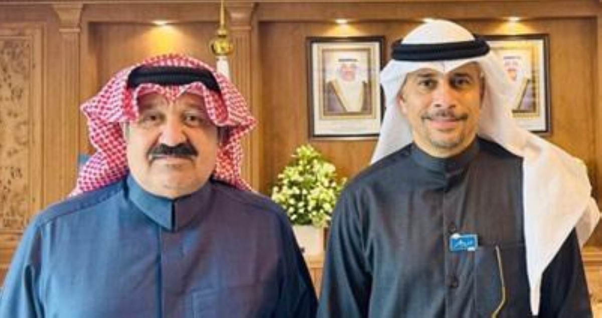 الجلاهمة واليوسف يبحثان إقامة معسكرين خارجيين لدعم الكويت والقادسية