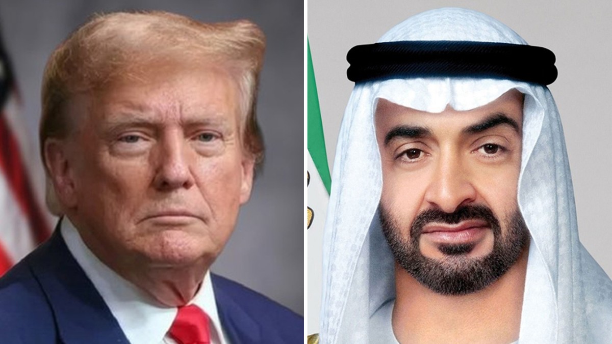 الرئيسان الإماراتي والأميركي يبحثان هاتفياً تطورات الأوضاع الإقليمية