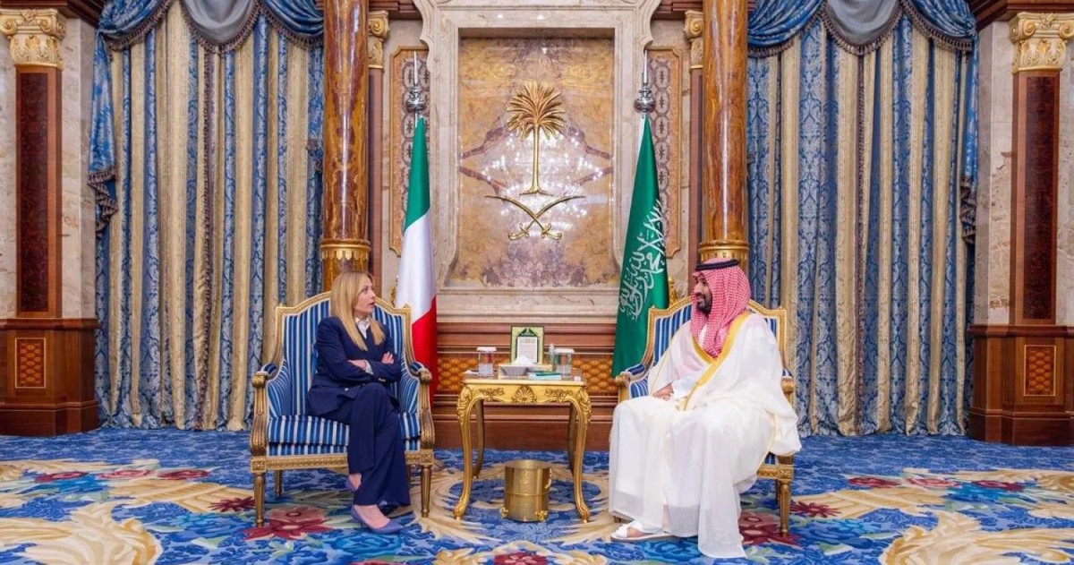 ولي العهد السعودي ورئيسة وزراء إيطاليا يبحثان تداعيات التصعيد العسكري بالمنطقة