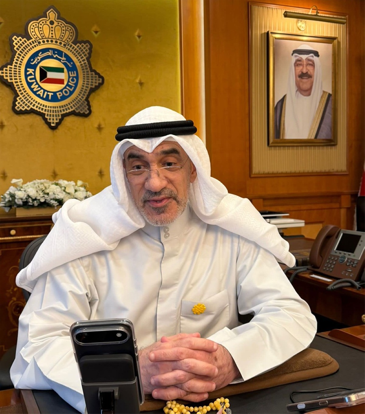 النائب الأول يدعم حملة 'زهرة العرفج'