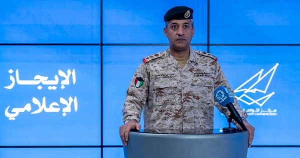 'الدفاع': رصدنا وتعاملنا مع 14 صاروخاً باليستياً وصاروخين 'جوالة' و46 مسيرة خلال الـ24 ساعة الماضية