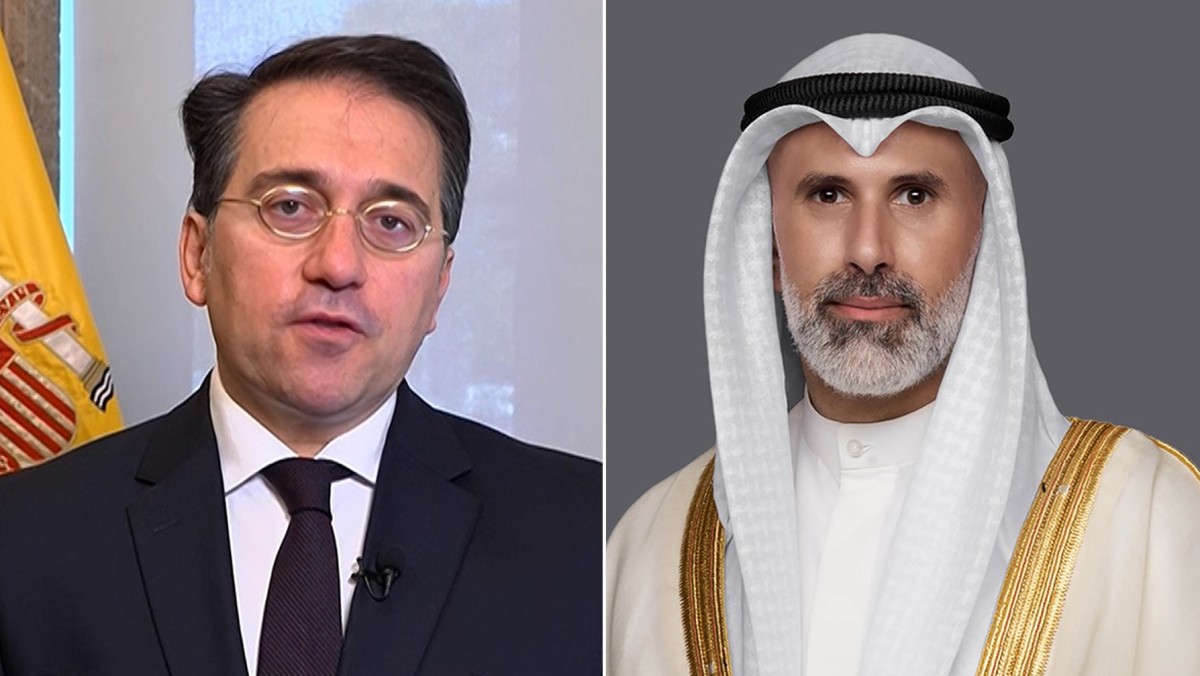 وزير الخارجية يبحث مع نظيره الإسباني تطورات الأحداث الراهنة في المنطقة