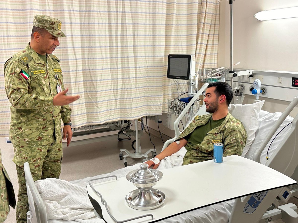 اللواء طواري يزور 'مصابي الواجب' من منتسبي الحرس الوطني