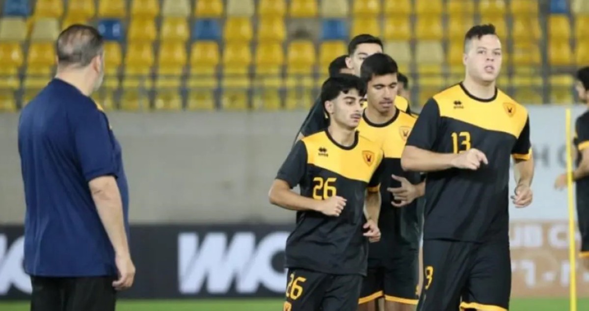 القادسية باشر تدريباته على 'جامعة قطر'