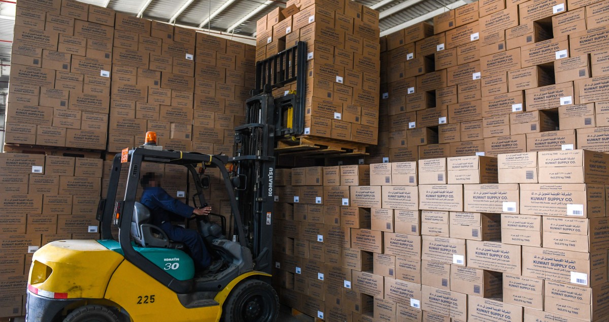 31 مليون دينار  دعوم التموين في يناير الماضي