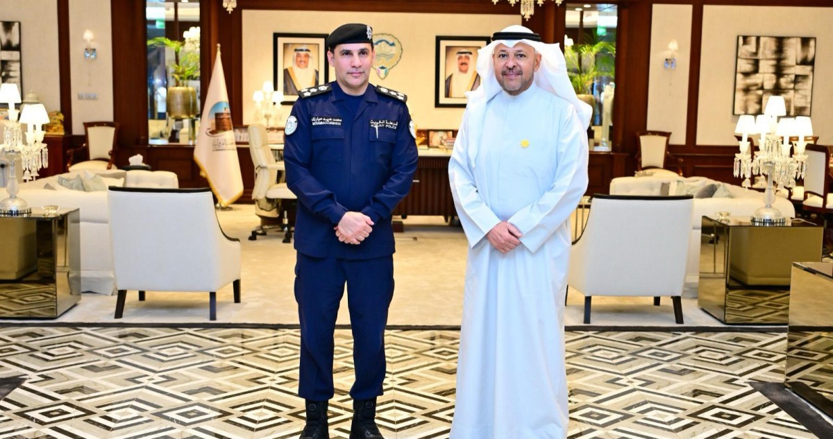 محافظ الفروانية يبحث الجاهزية الأمنية مع العميد الغصاب 2 محافظ الفروانية يبحث الجاهزية الأمنية مع العميد الغصاب