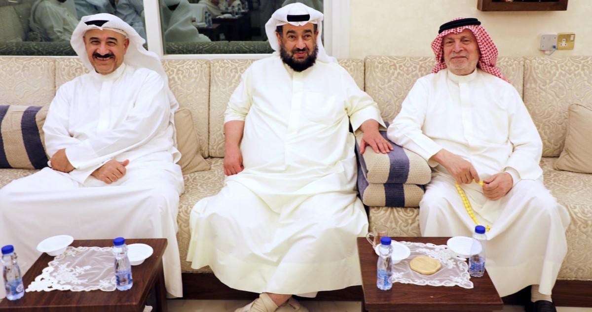 العميد زار ديوان ناهس العنزي... أمسية كويتية بامتياز