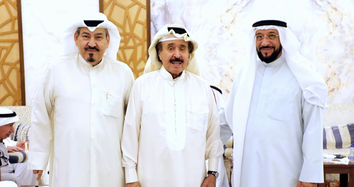 العميد زار ديوان ناهس العنزي... أمسية كويتية بامتياز