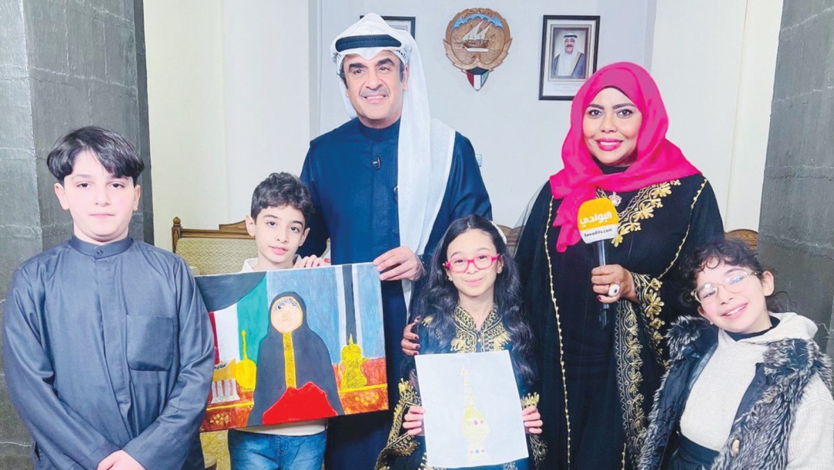 039;أصدقاء المكتبة039;... في برنامج تلفزيوني على قناة #039;البوادي039; 