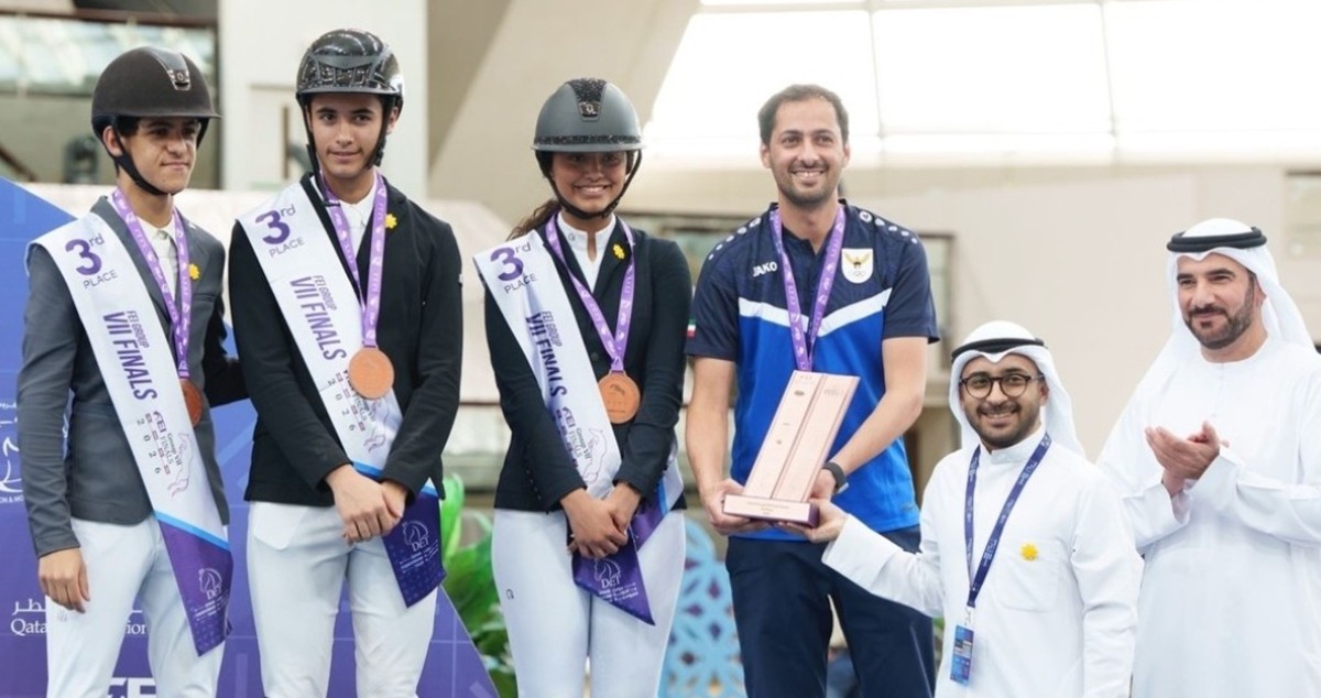 منتخب الكويت للفروسية يحرز المركز الثالث لفئة الناشئين في الدوحة