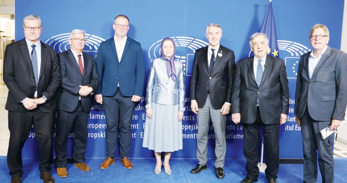 مريم رجوي للبرلمان الأوروبي: لا يمكن فصل السلام عن وقف الإعدامات 