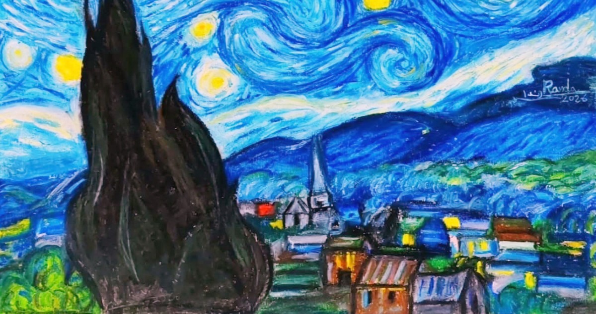 رندا محمد... نجم يسطع في سماء الفن التشكيلي