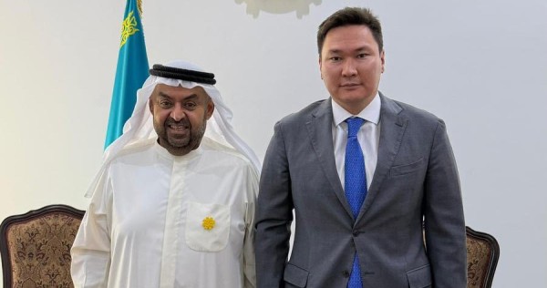البدر وسفير كازاخستان بحثا سبل التعاون الرياضي