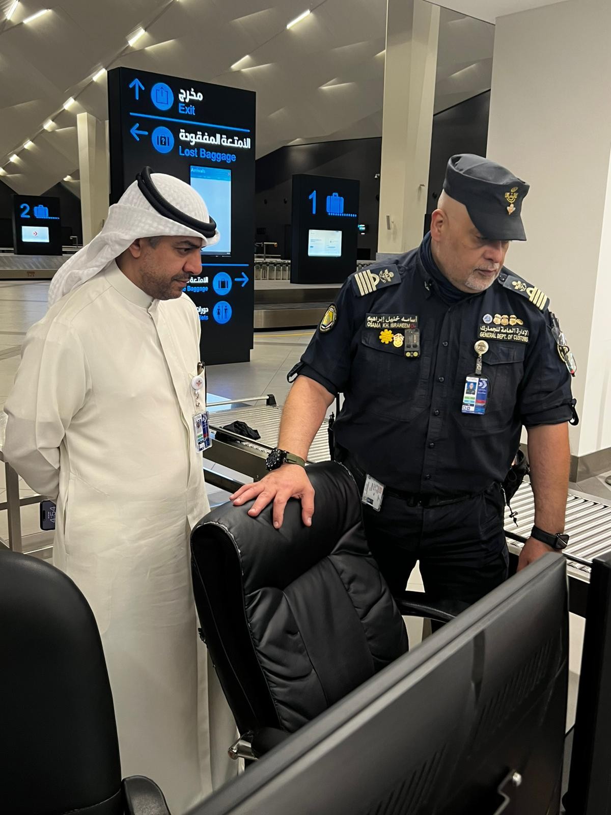 نائب رئيس &laquo;الجمارك&raquo; يتفقد الاستعدادات في مطار &laquo; T4&raquo; لبدء التشغيل