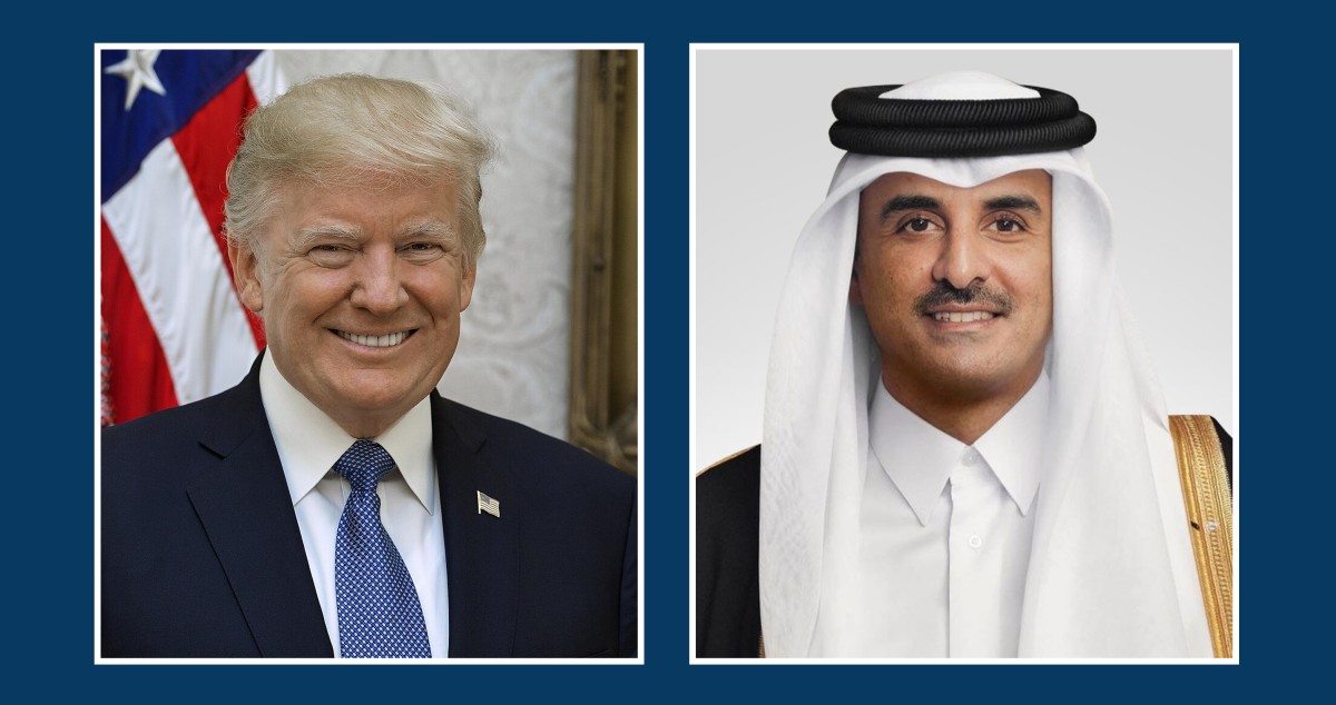 أمير قطر يبحث والرئيس الأميركي مستجدات وقف إطلاق النار مع إيران وتداعيات الأوضاع على أمن الملاحة البحرية