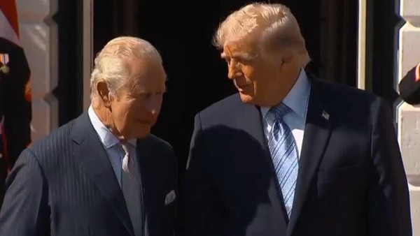 ترامب يستقبل الملك تشارلز: لا صديق أقرب لـ أميركا من #بريطانيا 