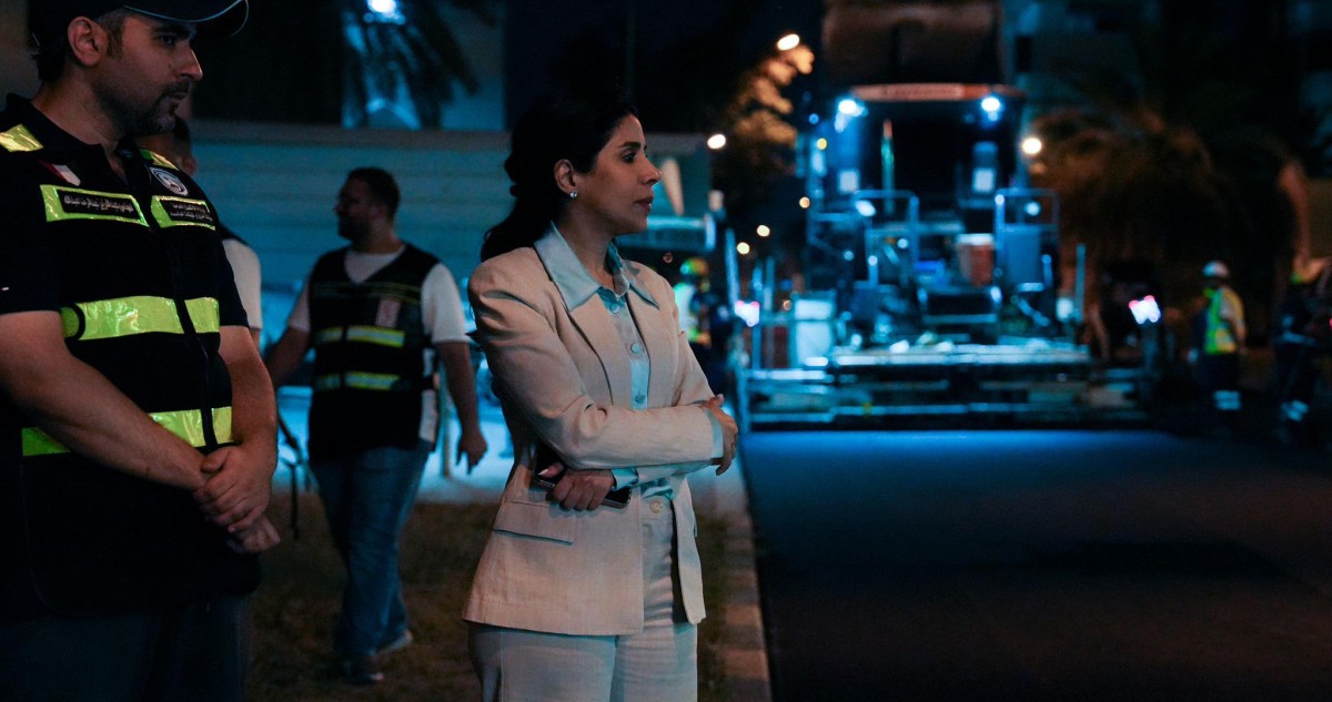 وزيرة &laquo;الأشغال&raquo; تتفقد مشاريع العاصمة ميدانياً