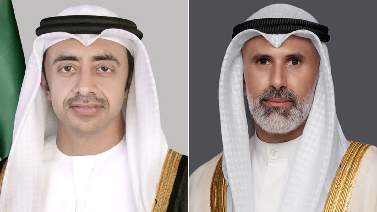 وزير الخارجية أجرى اتصالاً مع نظيره الإماراتي: ندين الاعتداءات الإيرانية الآثمة