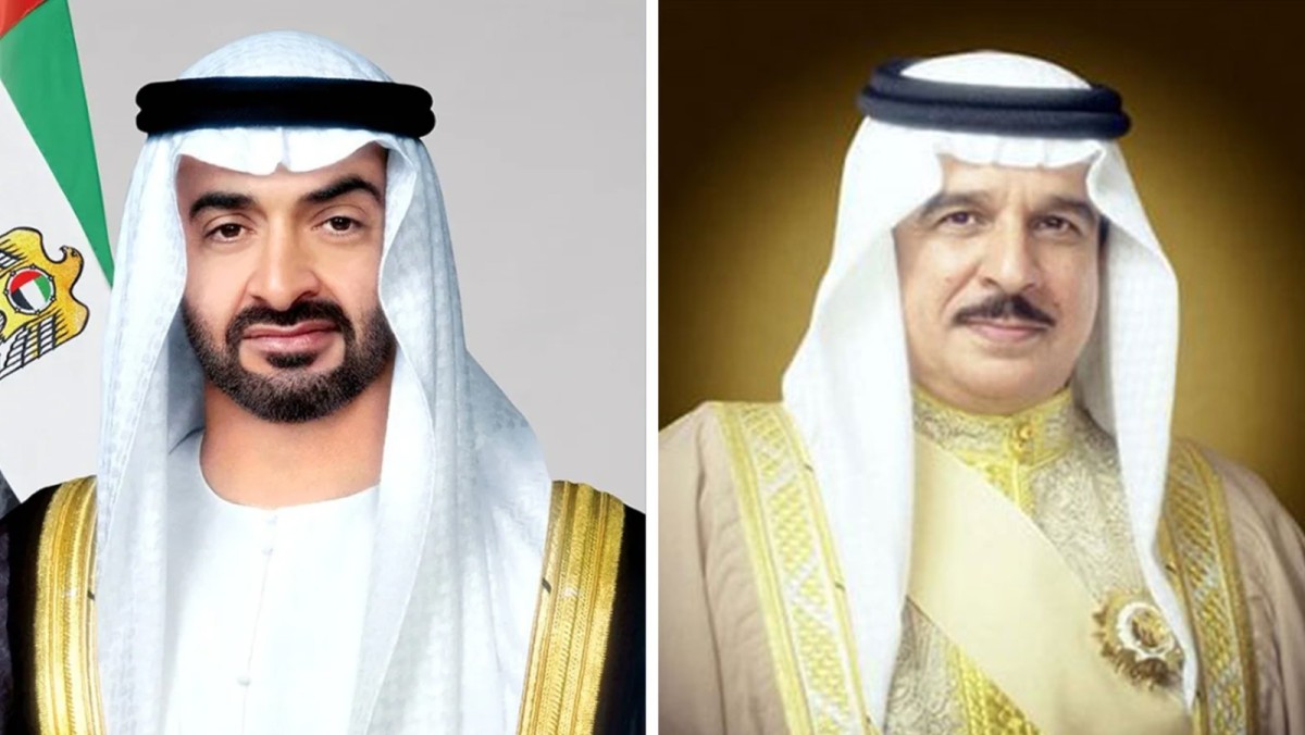 العاهل البحريني: أمن الإمارات جزء لا يتجزأ من أمن البحرين