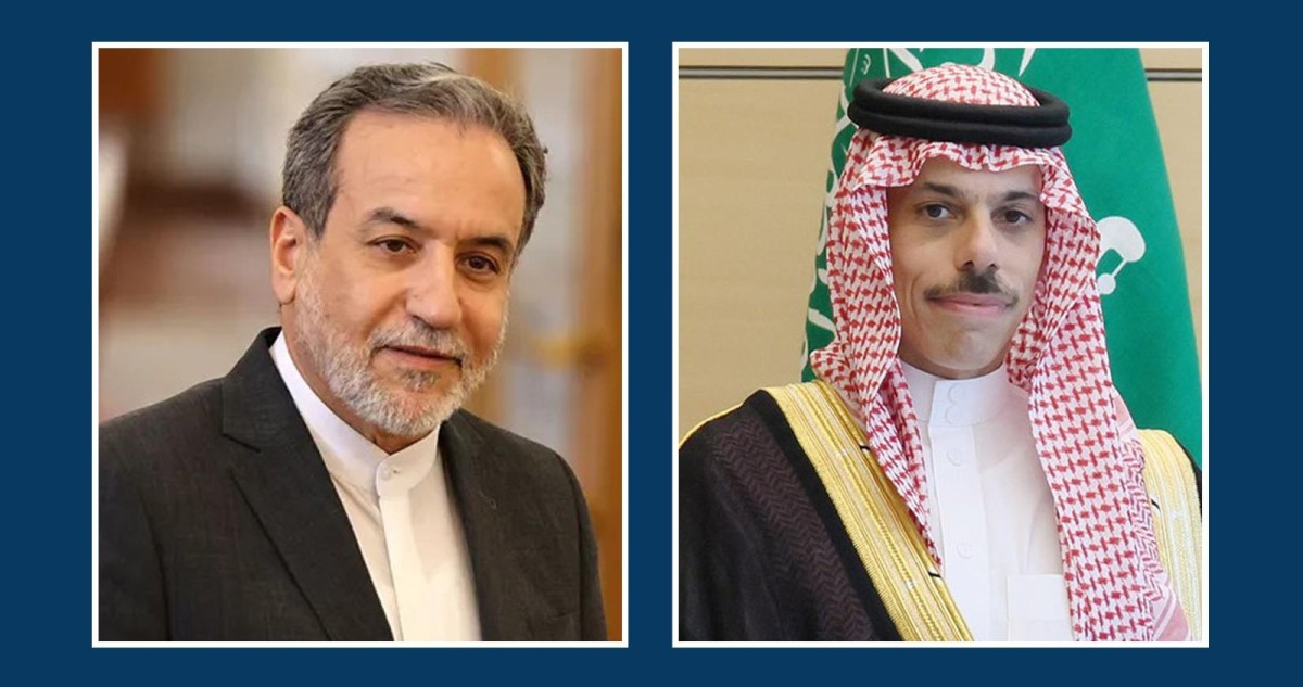 وزير الخارجية السعودي يبحث مع نظيره الإيراني تطورات المنطقة وجهود تعزيز الاستقرار