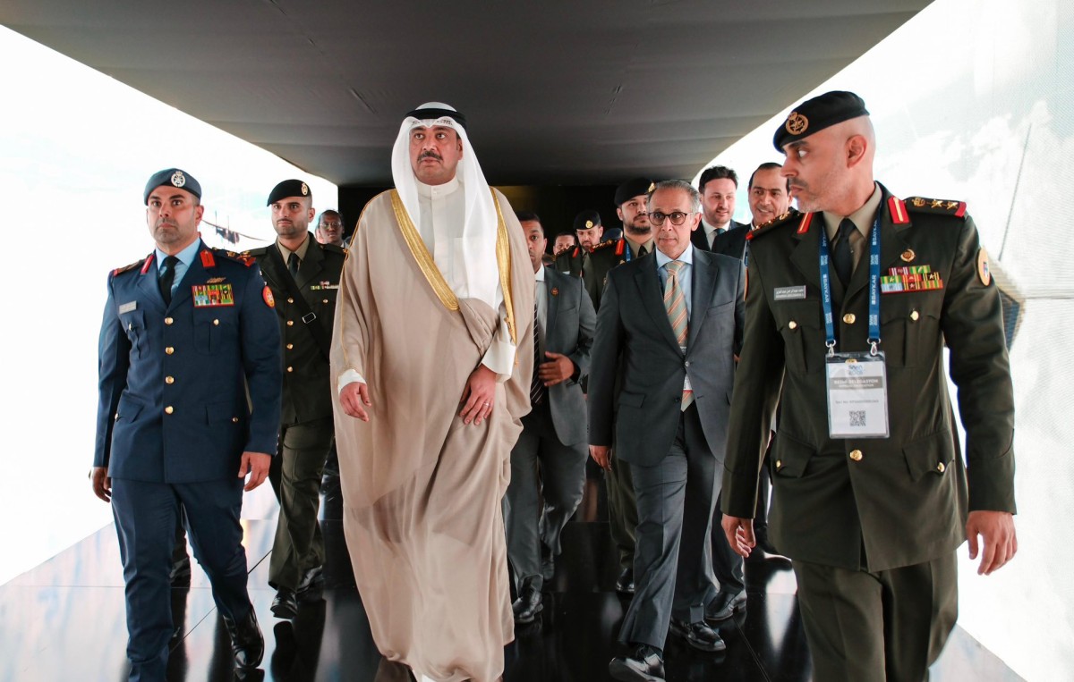 وزير الدفاع يشارك بافتتاح المعرض الخامس للدفاع 'ساها اكسبو 2026' في تركيا