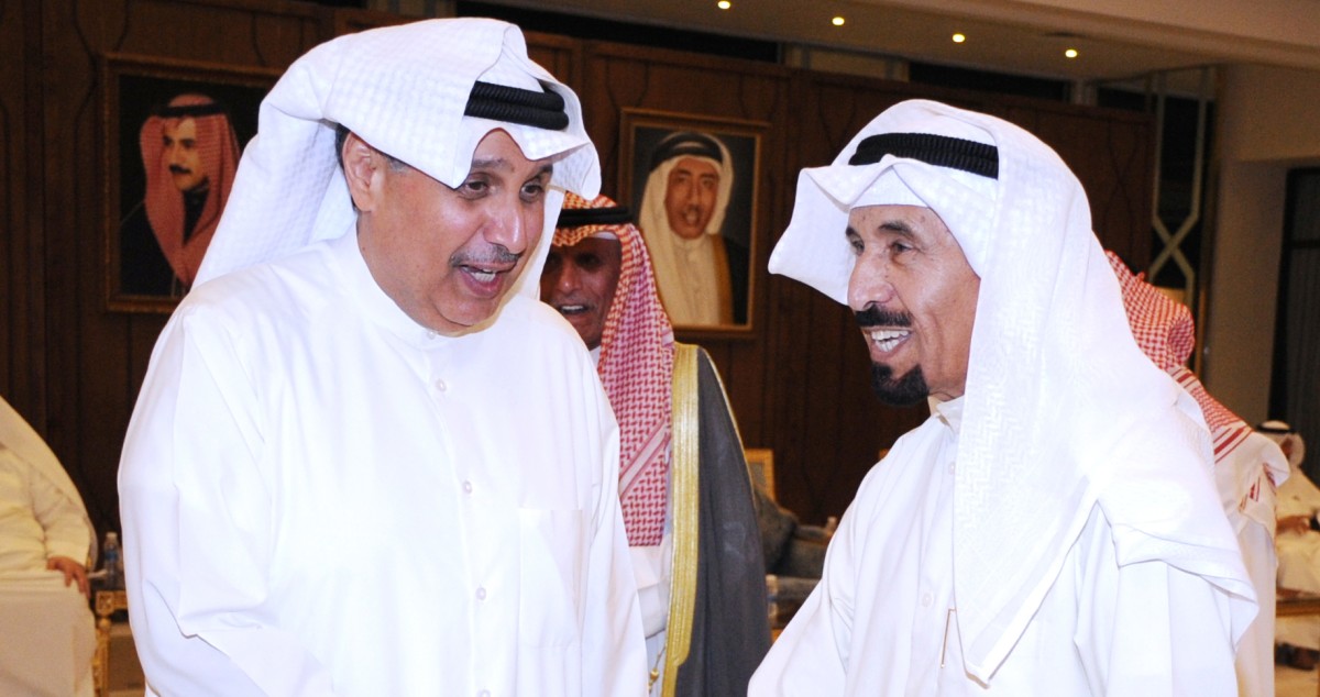 حمد جابر العلي يستقبل رواد ديوان سلوى