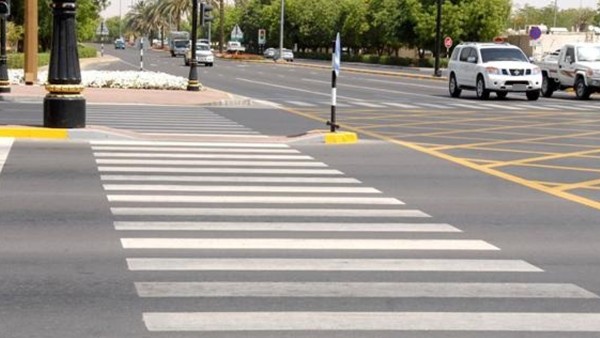 20 ديناراً غرامة مخالفي عبور المشاة في الأماكن غير المخصصة 