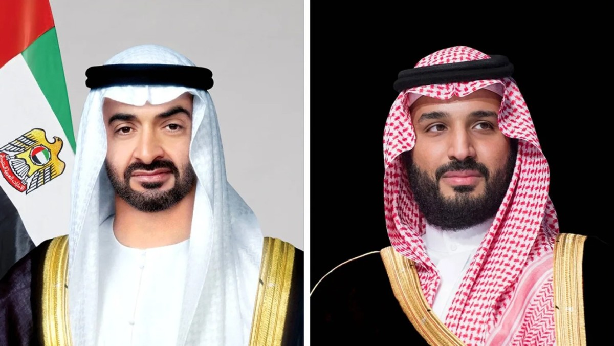 ولي العهد السعودي ورئيس الإمارات يبحثان المستجدات الإقليمية وجهود تعزيز الأمن في المنطقة