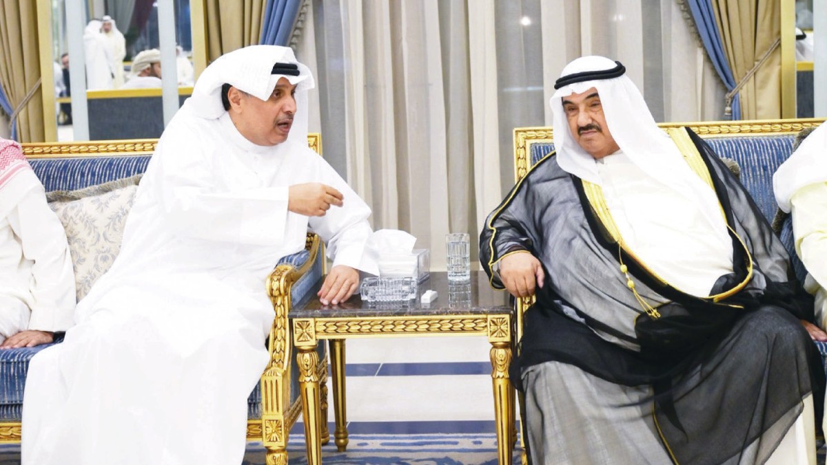 ديوان حمد جابر العلي يزدهي بحضور  كبار الشيوخ وحشد من الأصدقاء