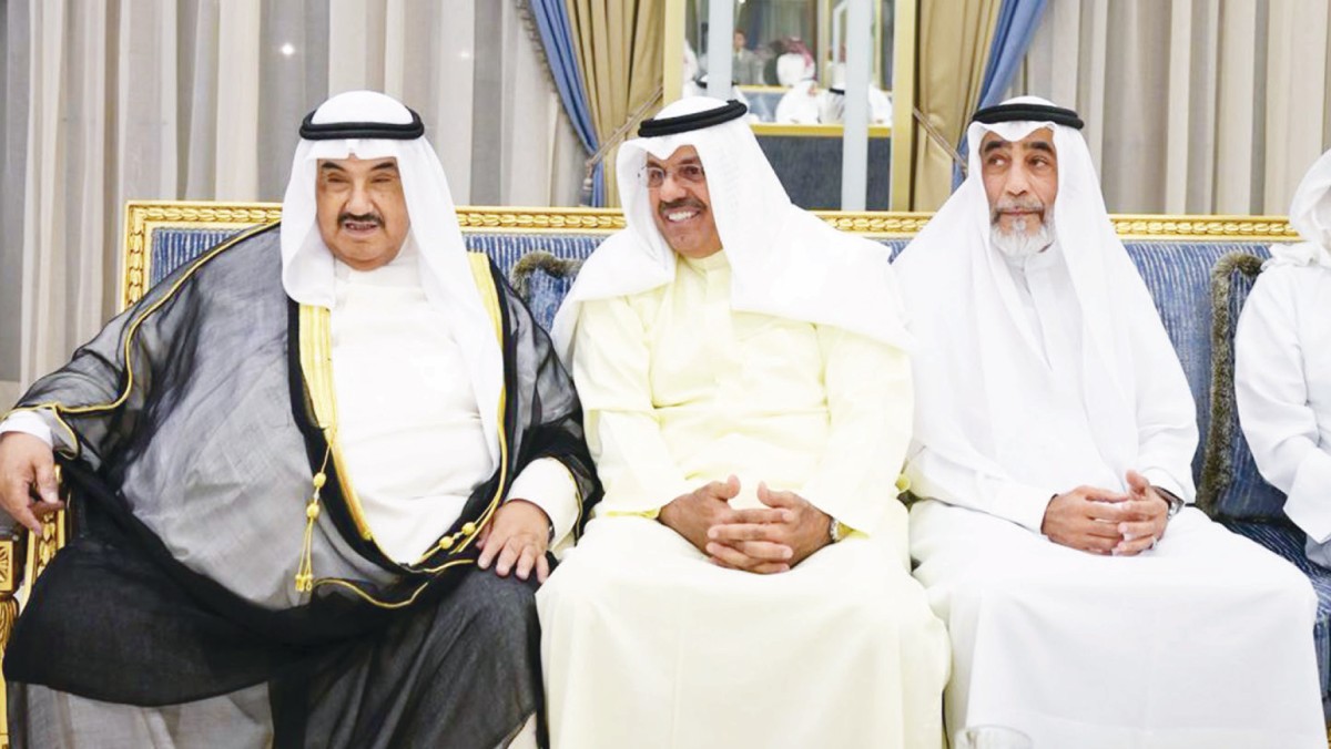 ديوان حمد جابر العلي يزدهي بحضور  كبار الشيوخ وحشد من الأصدقاء