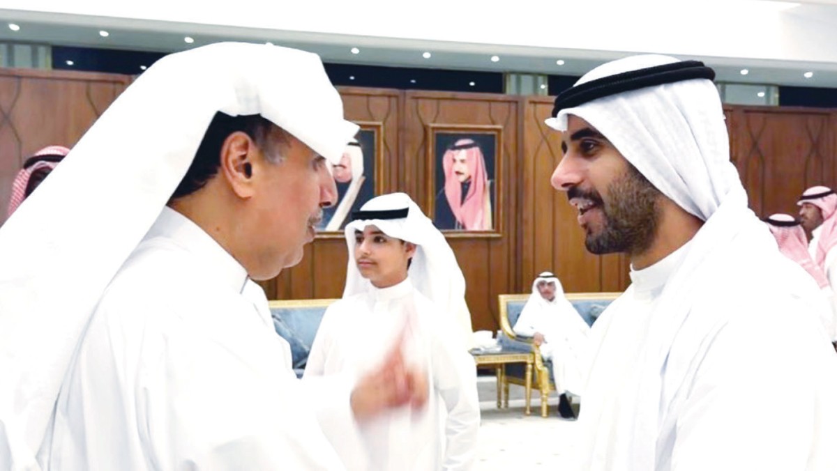 ديوان حمد جابر العلي يزدهي بحضور  كبار الشيوخ وحشد من الأصدقاء