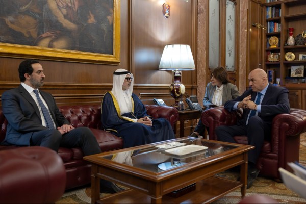 وزير الخارجية يبحث مع وزير الدفاع الإيطالي تعزيز العلاقات والتعاون المشترك