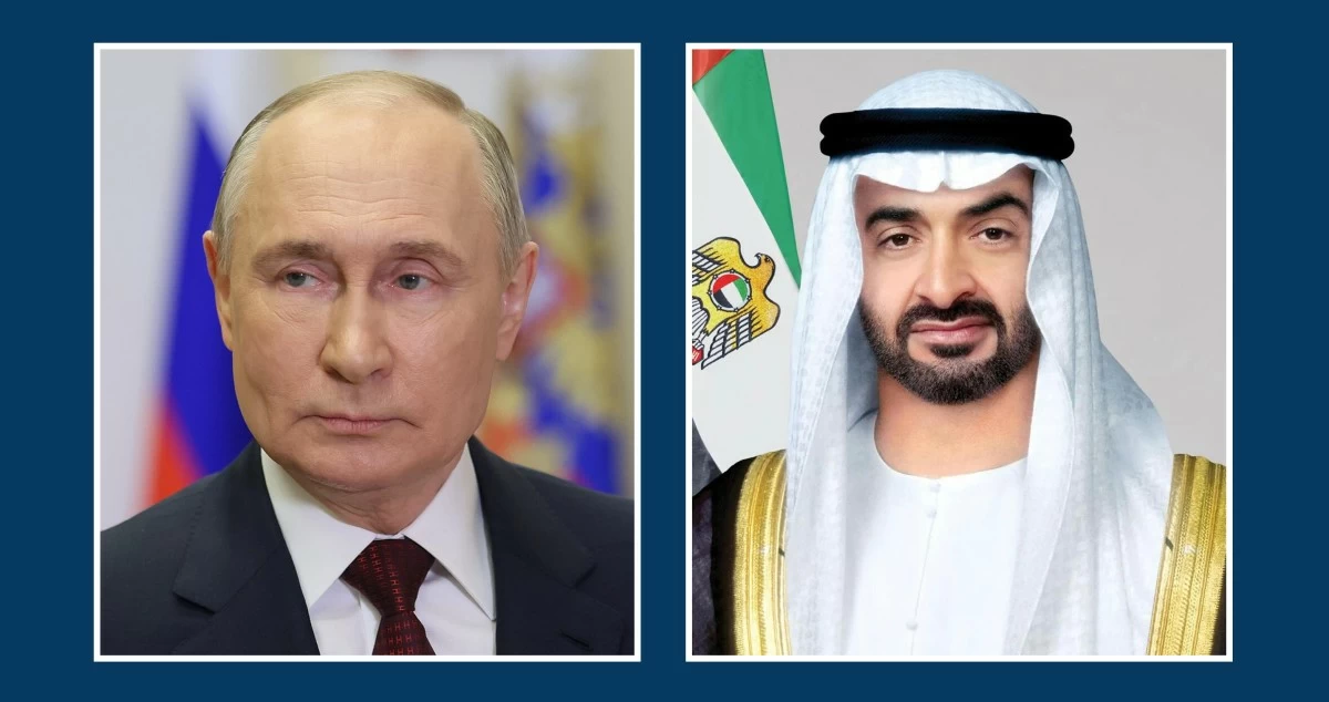 الرئيسان الإماراتي والروسي يبحثان الشراكة الستراتيجية ومستجدات الأوضاع في المنطقة