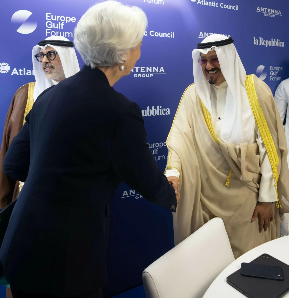ممثل سمو الأمير يستعرض مع رئيسي فنلندا وقبرص العلاقات الثنائية المتميزة والقضايا المشتركة