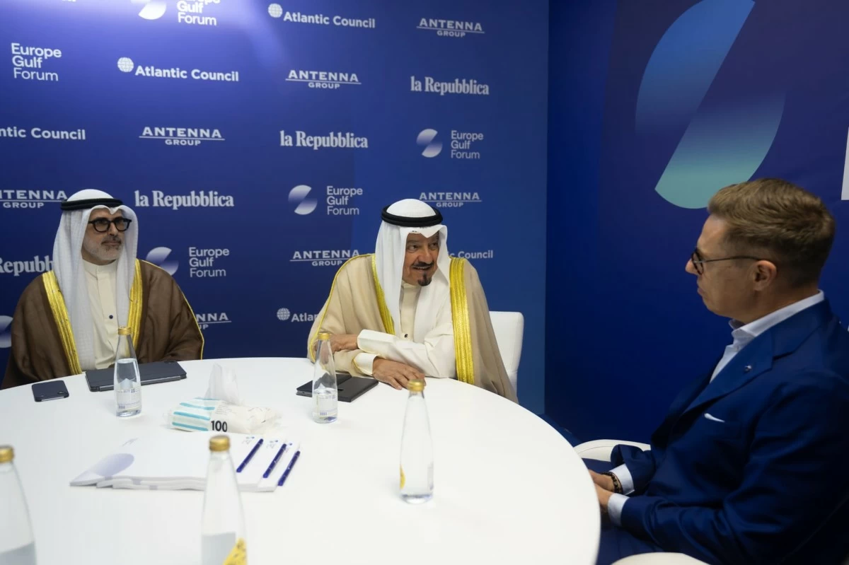 ممثل سمو الأمير يستعرض مع رئيسي فنلندا وقبرص العلاقات الثنائية المتميزة والقضايا المشتركة