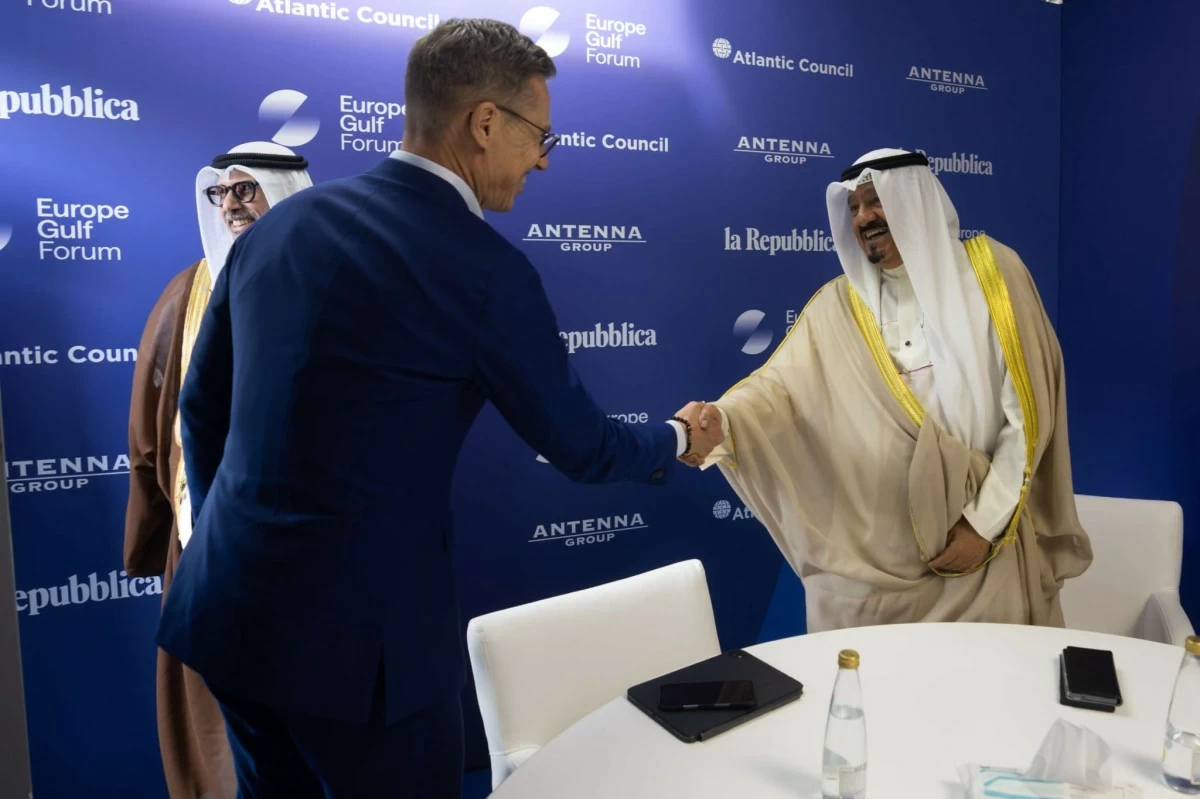 ممثل سمو الأمير يستعرض مع رئيسي فنلندا وقبرص العلاقات الثنائية المتميزة والقضايا المشتركة