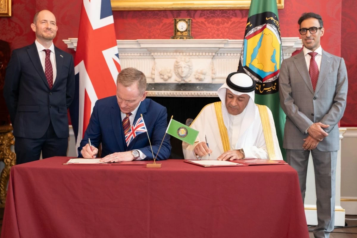 دول مجلس التعاون وبريطانيا توقعان على البيان الختامي لمفاوضات اتفاقية التجارة الحرة