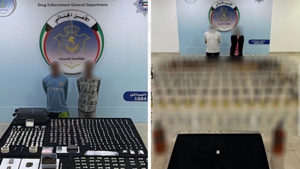 'الداخلية': ضبط 4 متهمين بحوزتهم كميات متنوعة من المخدرات والمؤثرات العقلية والخمور