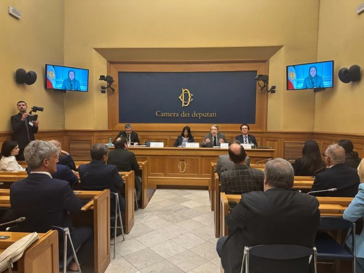 مؤتمر في البرلمان الإيطالي لدعم حقوق الإنسان في إيران وإدانة الإعدامات