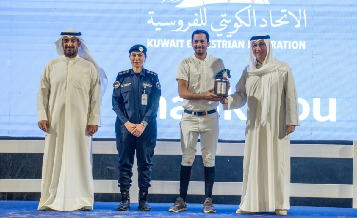 الفارس علي الخرافي يتوج بلقب الدوري المحلي للفروسية 