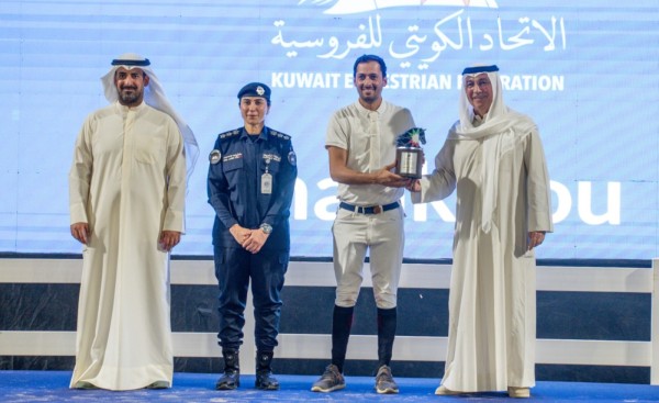 الفارس علي الخرافي يتوج بلقب الدوري المحلي للفروسية