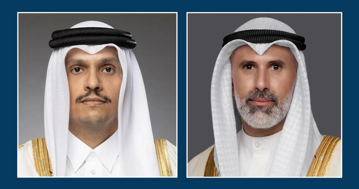 وزير الخارجية يبحث مع رئيس الوزراء القطري تطورات الأحداث في المنطقة