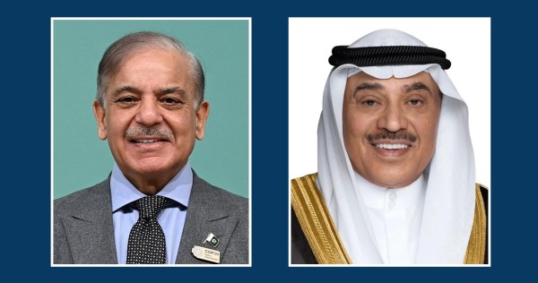 ولي العهد يتلقى اتصالاً هاتفياً من رئيس الوزراء الباكستاني: نقدر مواقف إسلام آباد الداعمة للكويت واستقرارها - شهباز شريف: نقف إلى جانب الكويت في مواجهة أي تهديد يمس أمنها وسيادتها 