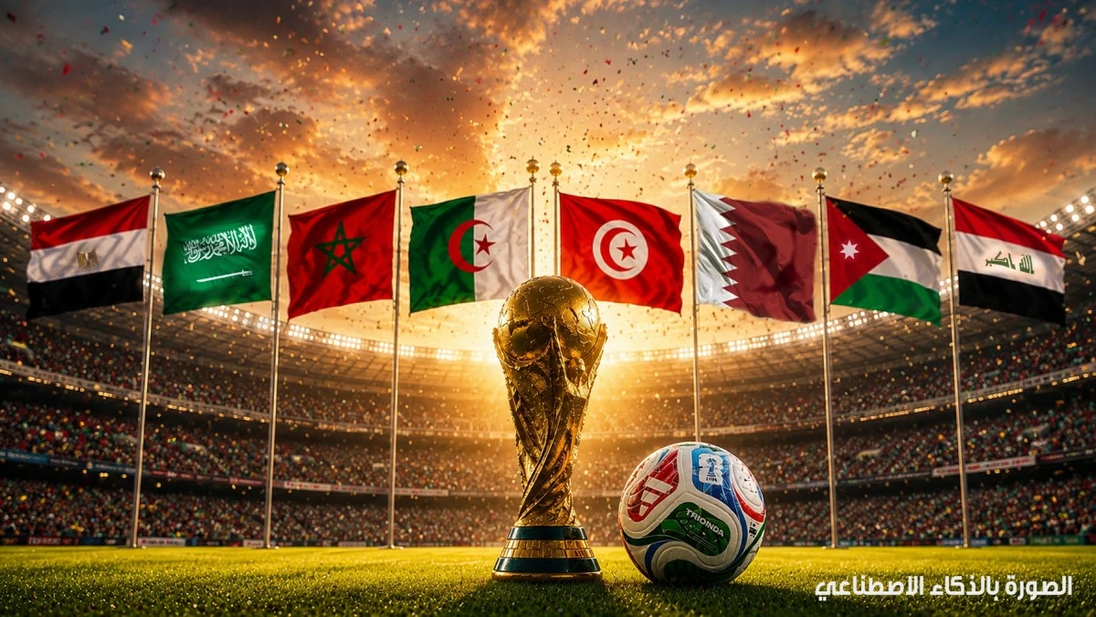 بحضور غير مسبوق... 8 منتخبات عربية تشعل كأس العالم 2026