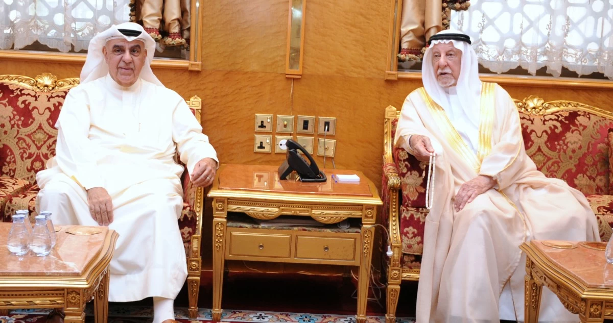 ديوان الغنام يستقبل المهنئين بالعيد... كل عام وأنتم بخير
