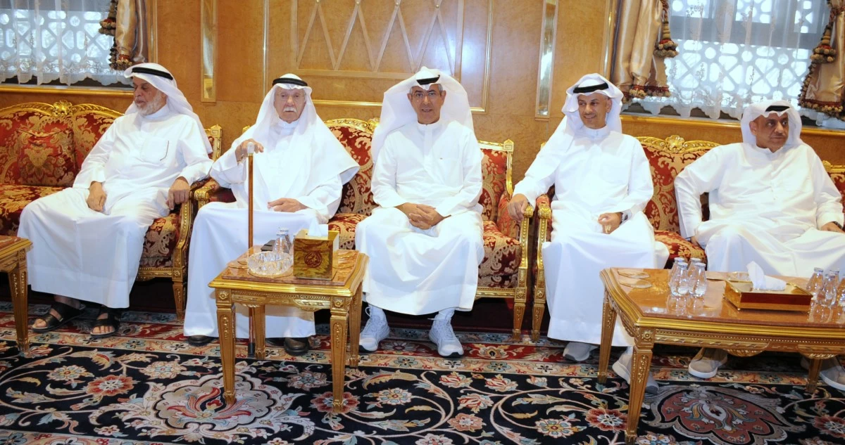 ديوان الغنام يستقبل المهنئين بالعيد... كل عام وأنتم بخير