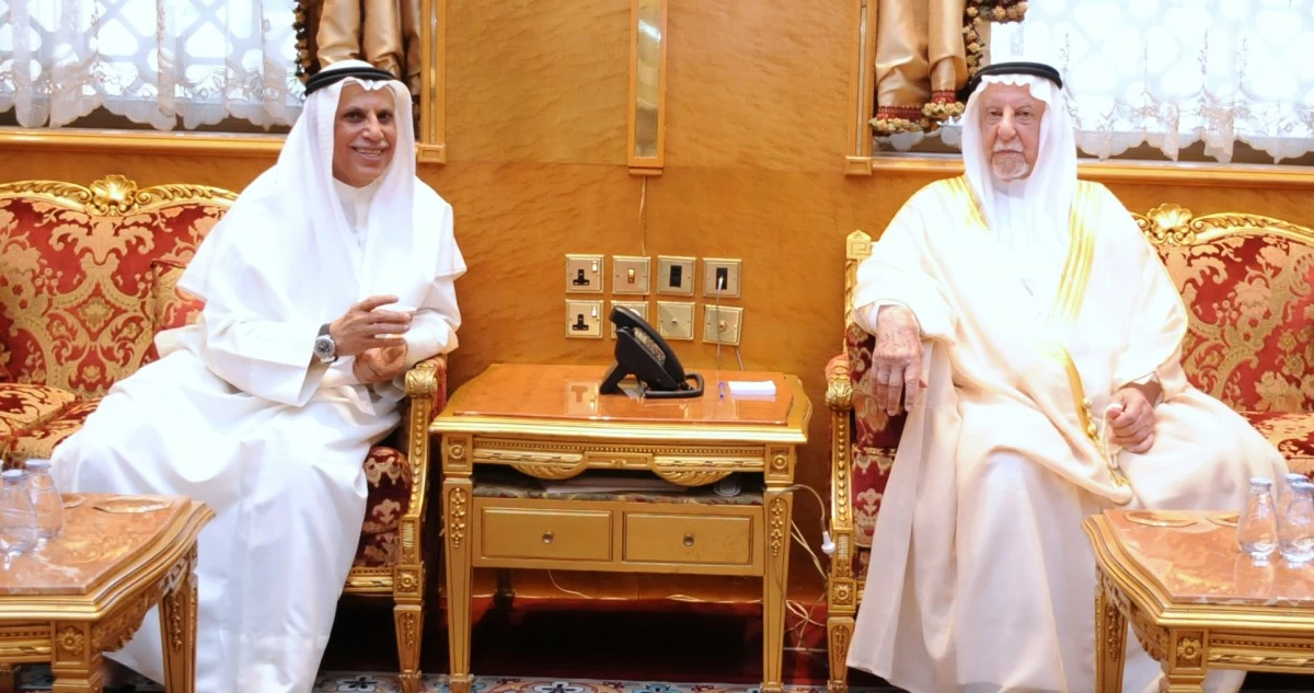 ديوان الغنام يستقبل المهنئين بالعيد... كل عام وأنتم بخير