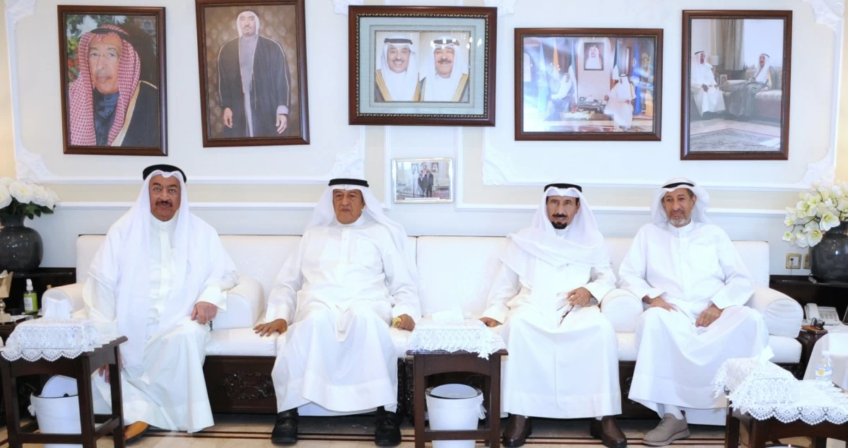 ديوان الدغيشم استقبل المهنئين... عساكم من عواده