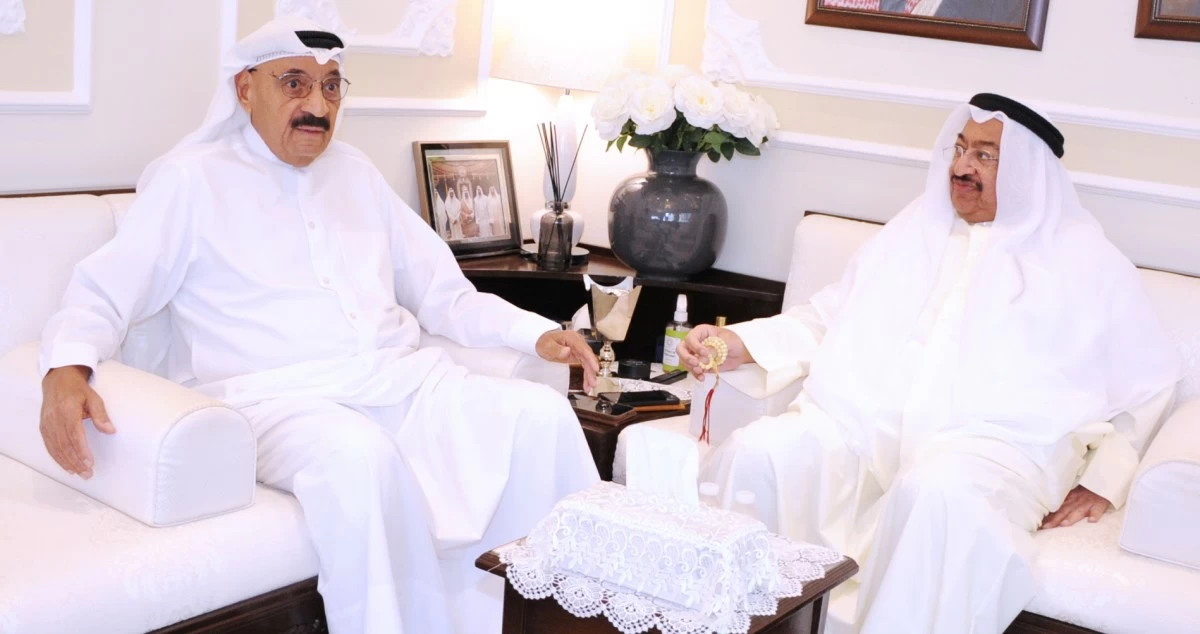 ديوان الدغيشم استقبل المهنئين... عساكم من عواده