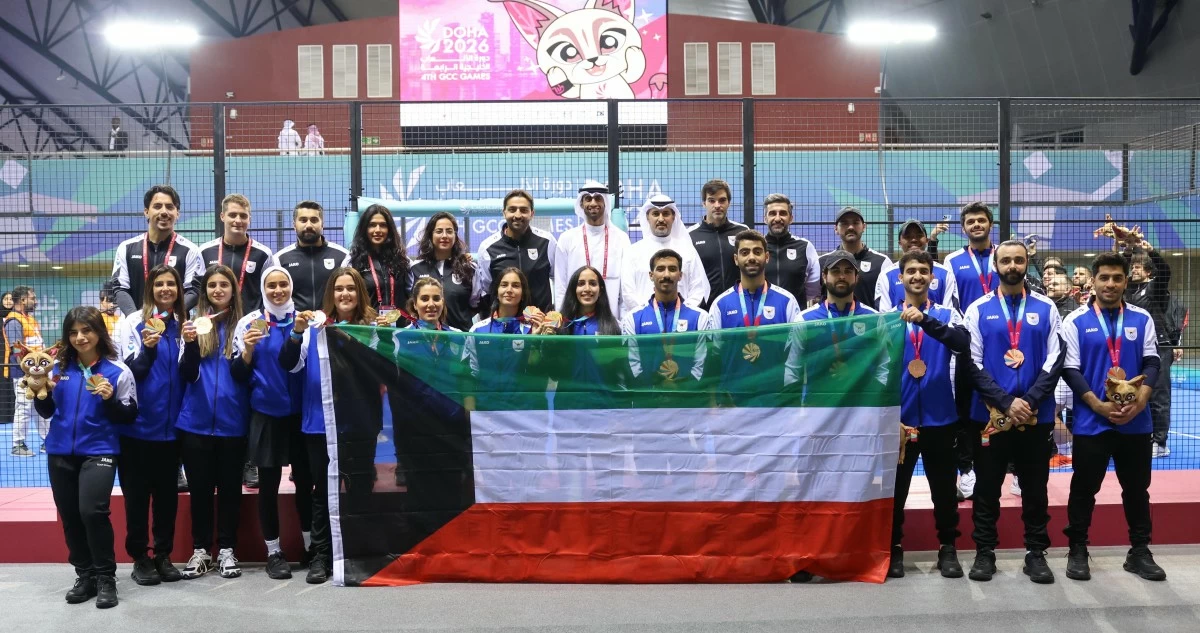 'KIB'يختتم رعايته لمنتخب الكويت في دورة الألعاب الخليجية الرابعة
